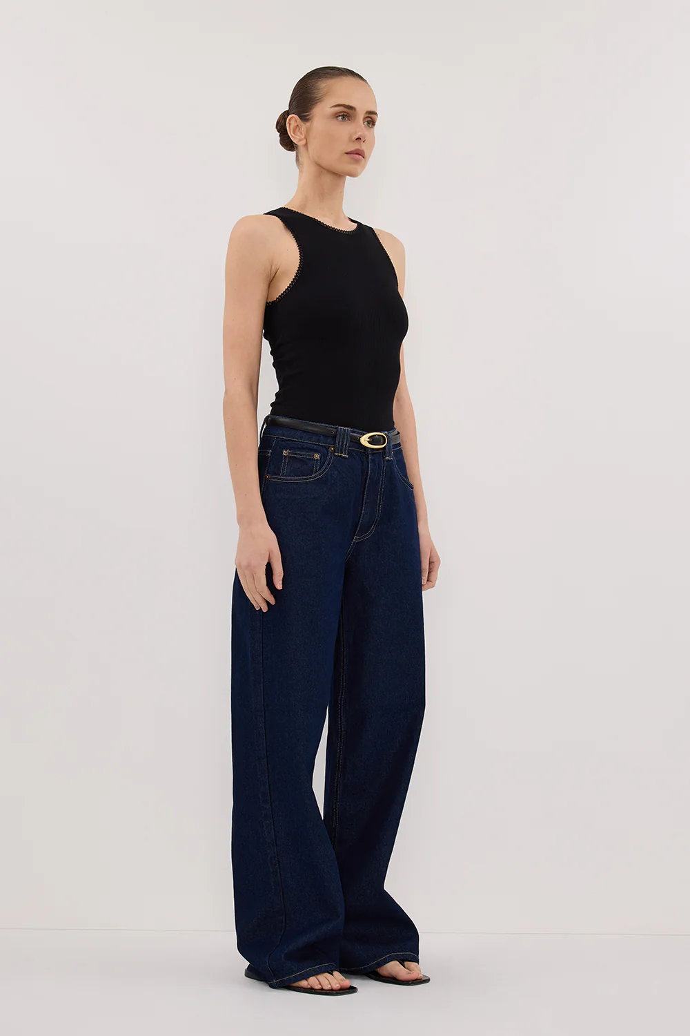 REAGAN 2.0 INDIGO TALL SLOUCHY JEAN - Gamepaces