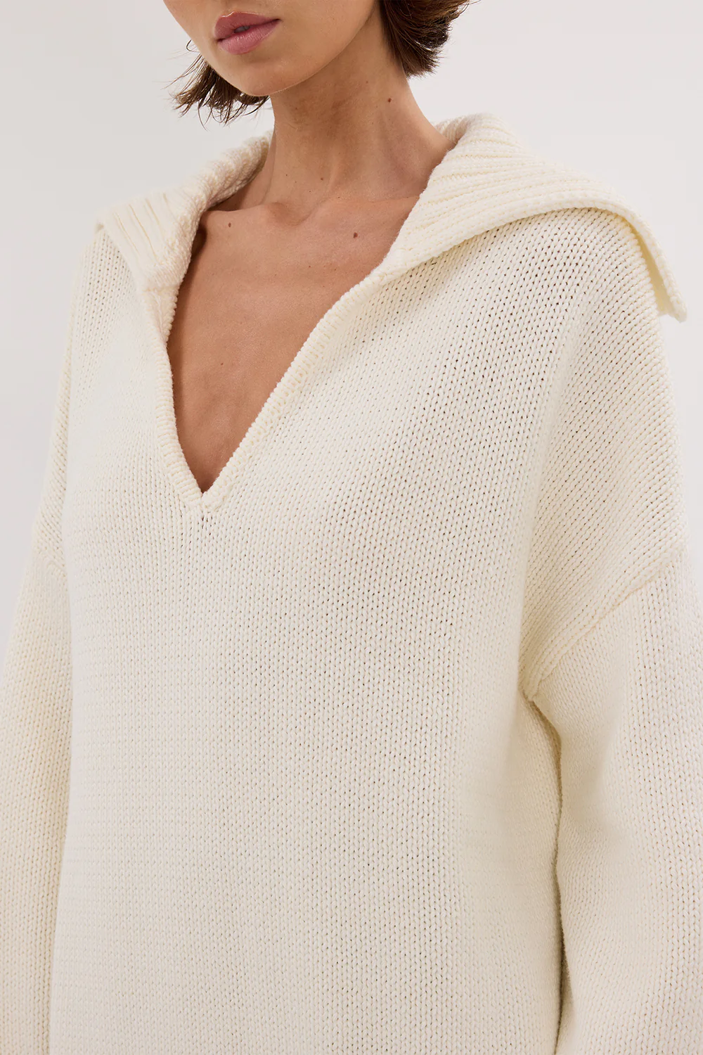 FRANKIE OFF WHITE SAILOR JUMPER - Gamepaces