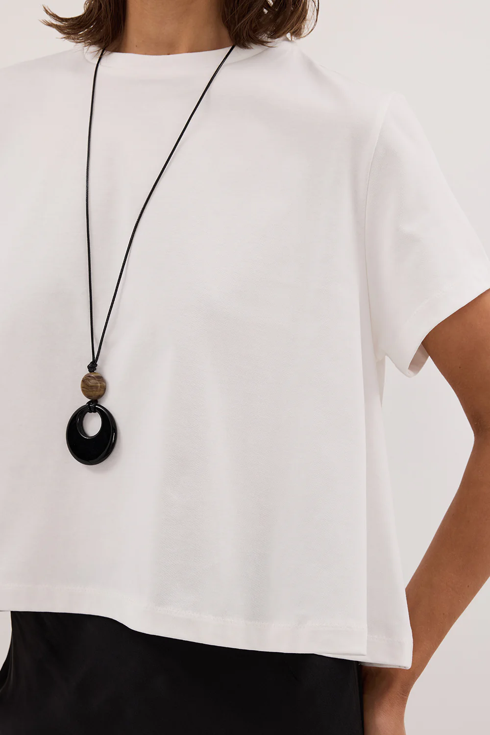 TATUM WHITE SHORT SLEEVE TEE - Gamepaces