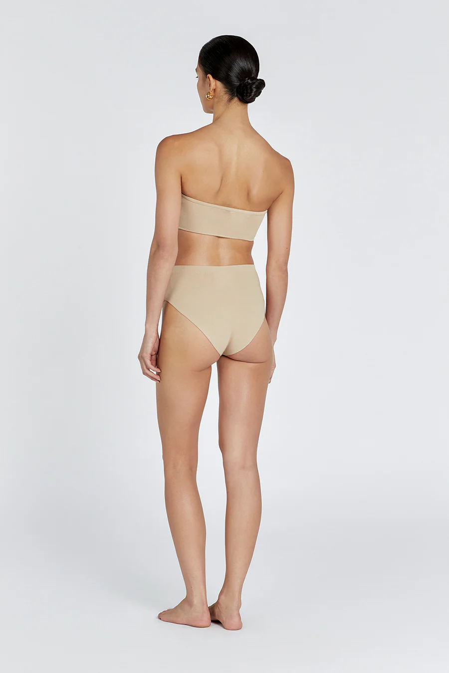 BASE BEIGE HIGH WAIST BRIEF - Gamepaces