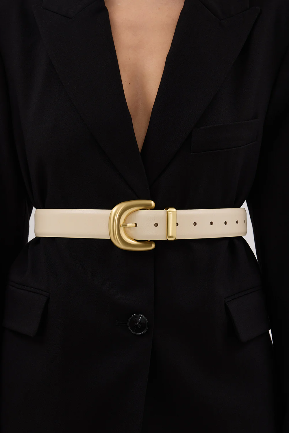 SANCIA THE MYRNA ECRU BELT - Gamepaces