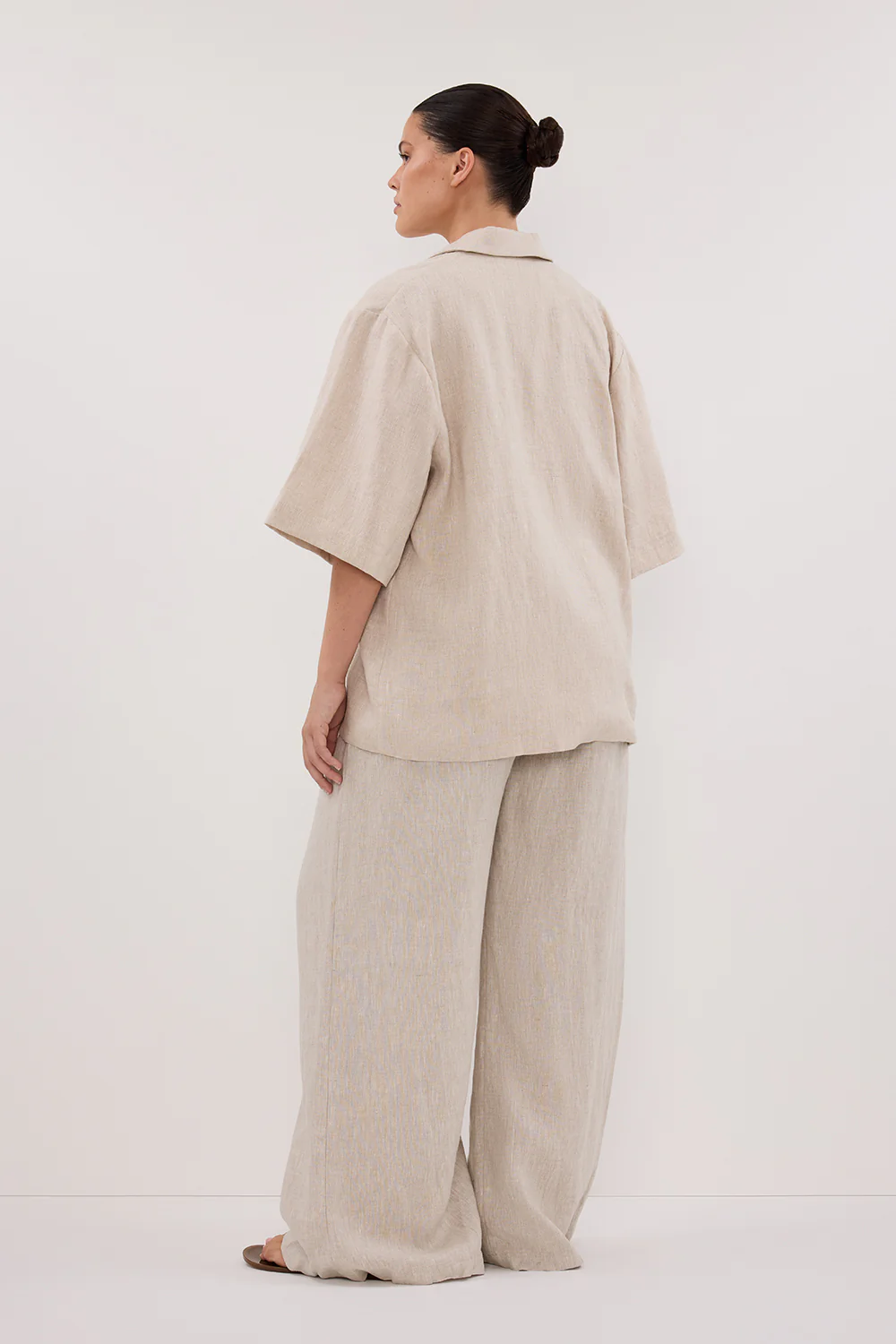 NALA NATURAL LINEN RESORT SHIRT - Gamepaces