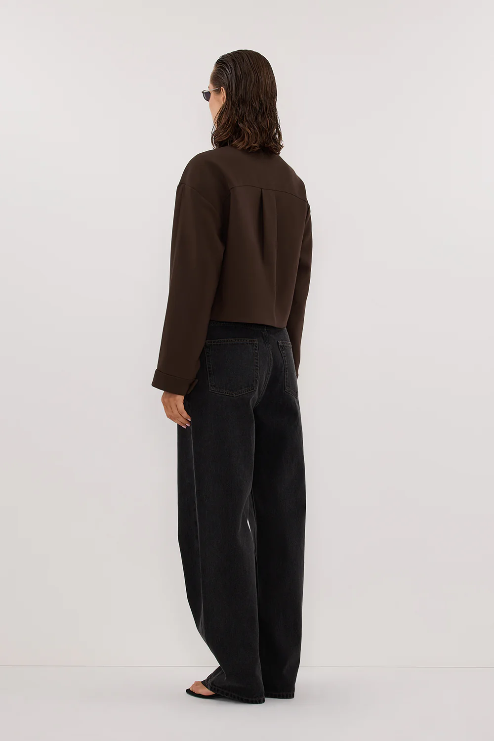 LEX DARK CLOVER CROPPED JACKET - Gamepaces