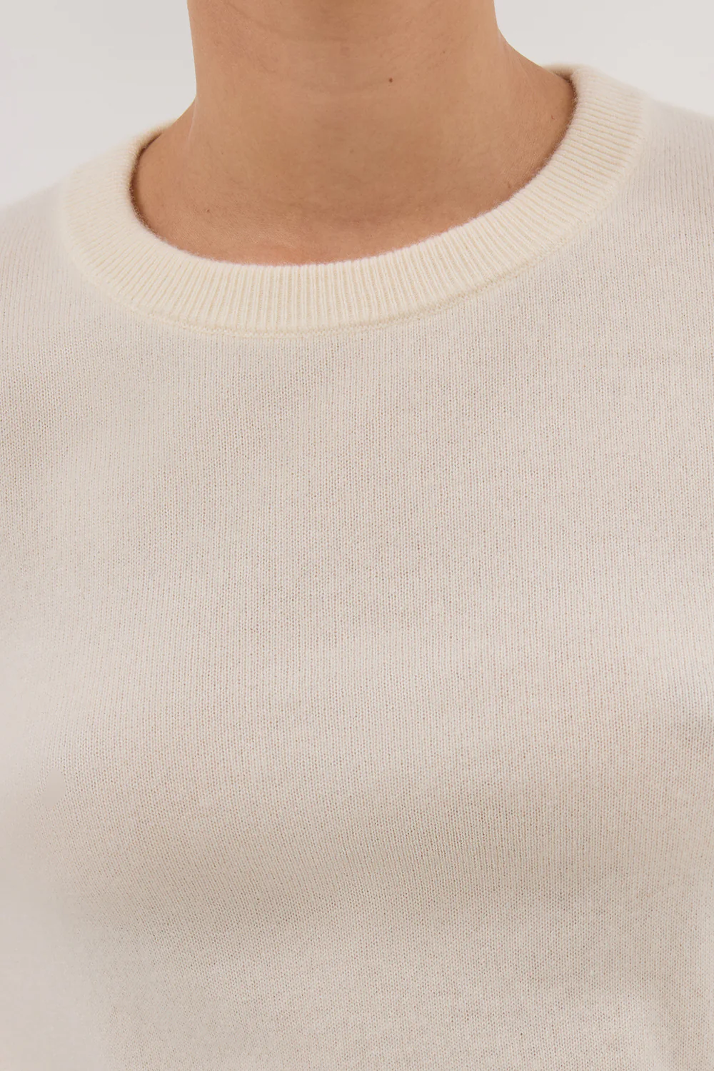 INDY CREAM CASHMERE KNIT JUMPER - Gamepaces
