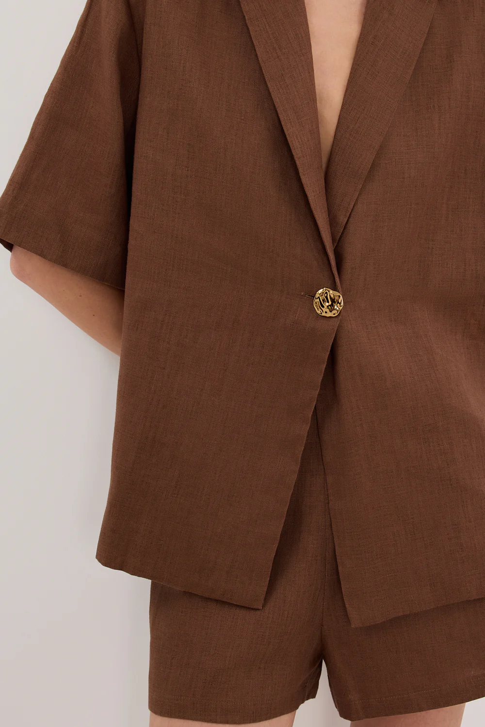 NALA FONDANT LINEN RESORT SHIRT - Gamepaces