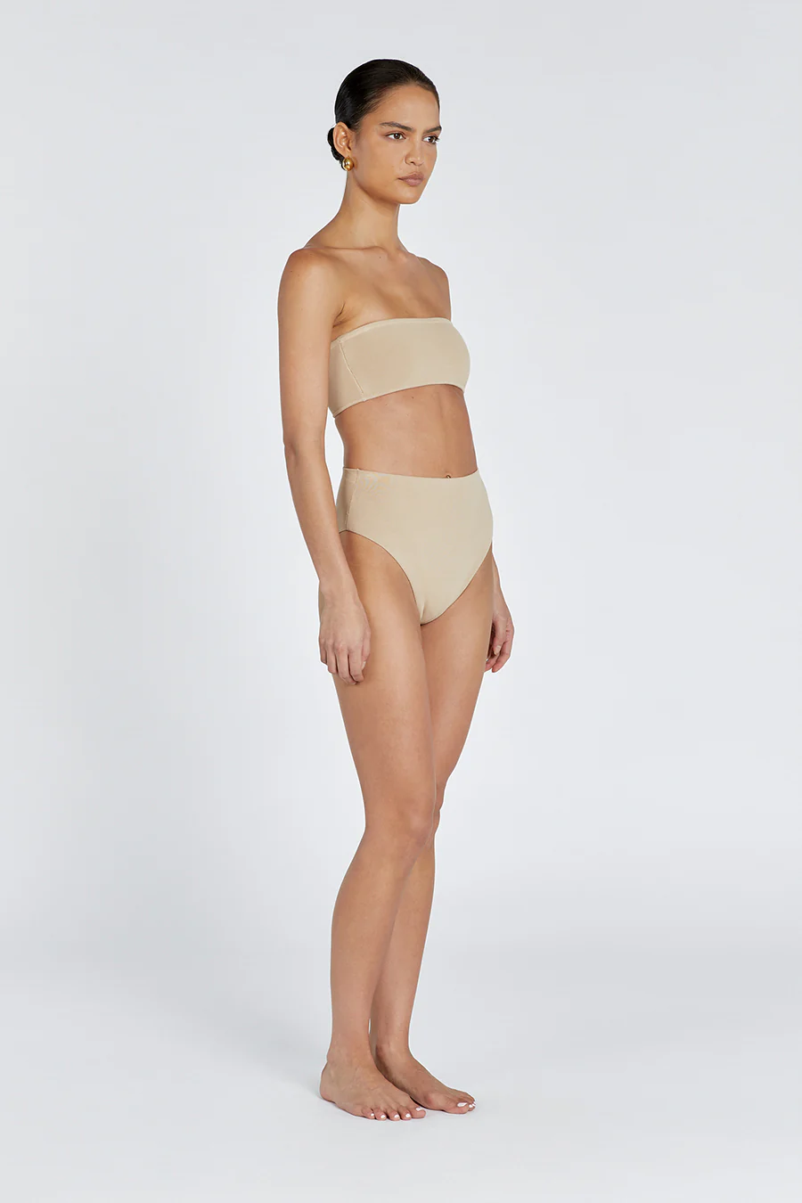 BASE BEIGE HIGH WAIST BRIEF - Gamepaces