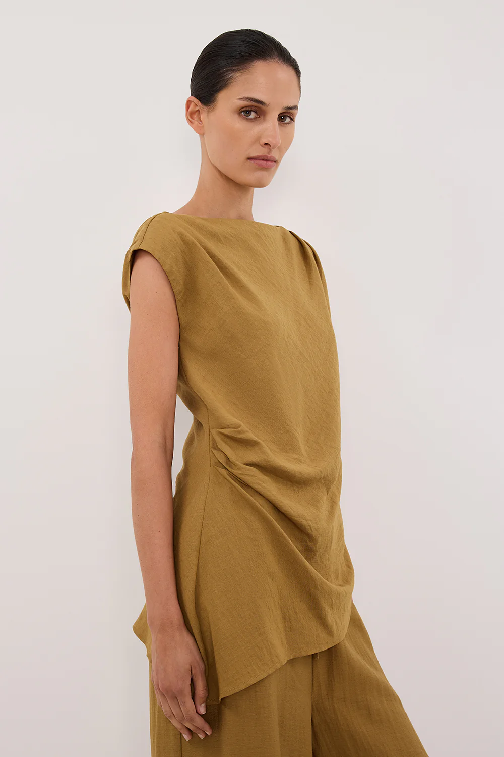 SHYLA FERN ASYMMETRICAL TOP - Gamepaces